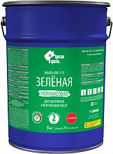 ЭМПИЛС ПростоКраска эмаль ПФ-115 зеленая (5кг) полуматовая — в интернет-магазине «Ремонт 3000»