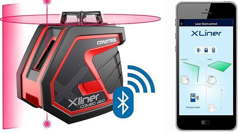 КОНДТРОЛ XLiner Combo 360 уровень лазерный  - 1 — в интернет-магазине «Ремонт 3000»