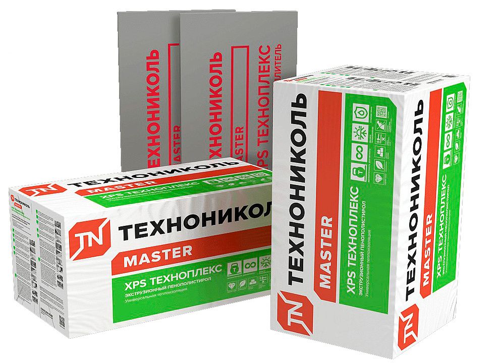 ТЕХНОНИКОЛЬ Техноплекс утеплитель XPS Г4 1180х580х40мм (10шт=6,844м2=0,274м3) - 2 — в интернет-магазине «Ремонт 3000»