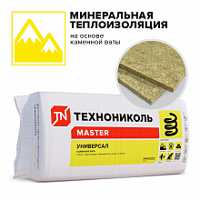 ТЕХНОНИКОЛЬ Универсал утеплитель 1200х600х50мм (8,64м2) (0.432м3) (12шт) — в интернет-магазине «Ремонт 3000»