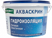 ОСНОВИТ Акваскрин HA64 для гидроизоляция (4,5кг)  — в интернет-магазине «Ремонт 3000»