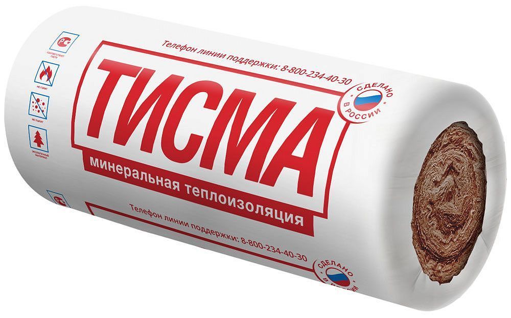 КНАУФ Тисма утеплитель 8300х1200х50мм (2шт) (20м2) (1м3) — в интернет-магазине «Ремонт 3000»