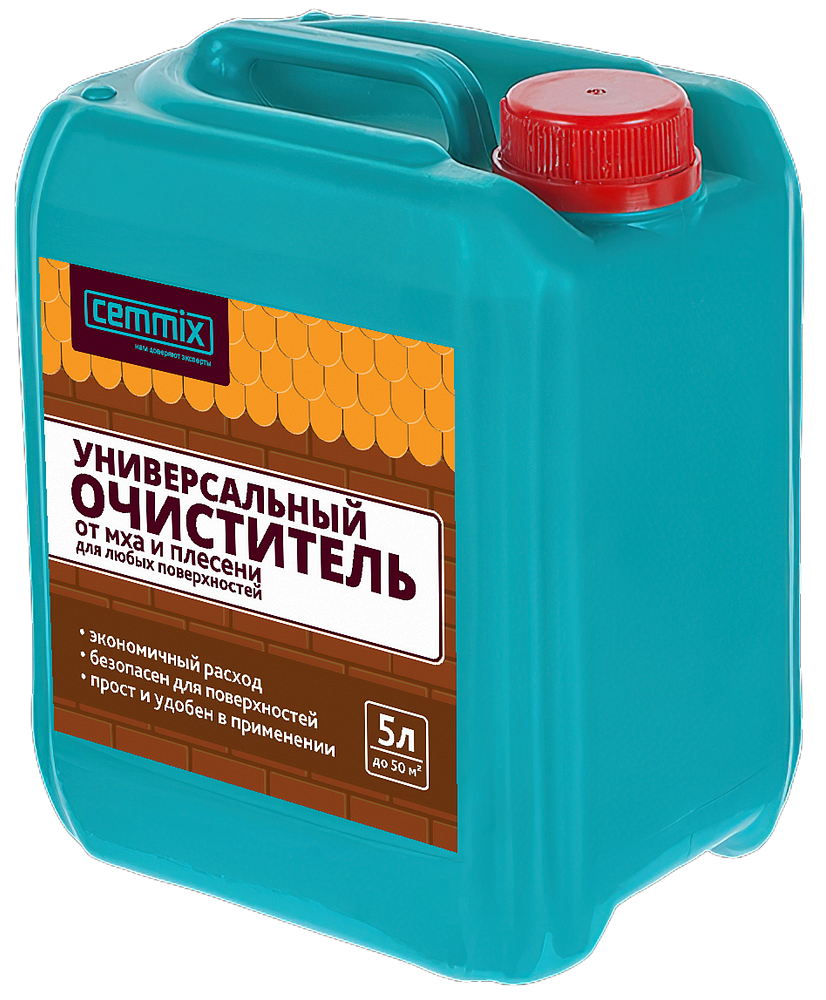 CEMMIX очиститель от грибка и плесени (5л) - 2 — в интернет-магазине «Ремонт 3000»