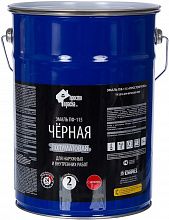 ЭМПИЛС ПростоКраска эмаль ПФ-115 черная (10кг) полуматовая — в интернет-магазине «Ремонт 3000»