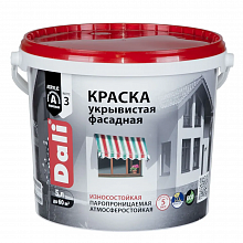 ДАЛИ краска фасадная (5л) белая — в интернет-магазине «Ремонт 3000»