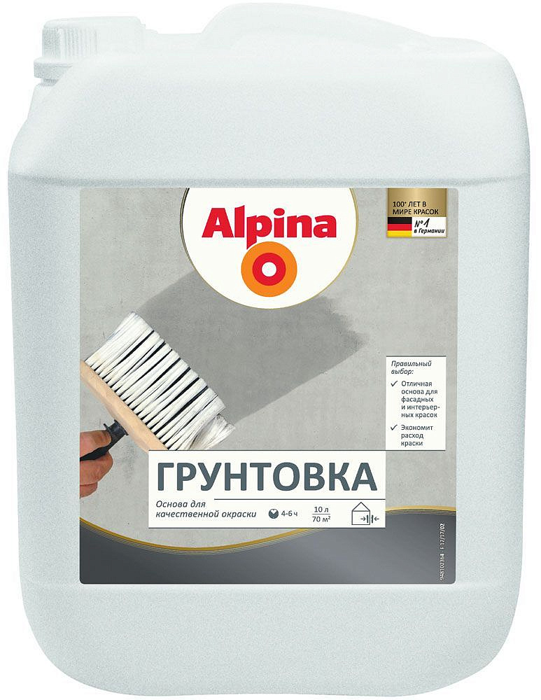 АЛЬПИНА грунт универсальный (10л) — в интернет-магазине «Ремонт 3000»