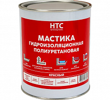 HTC мастика гидроизоляционная полиуретановая (1кг) красная — в интернет-магазине «Ремонт 3000»