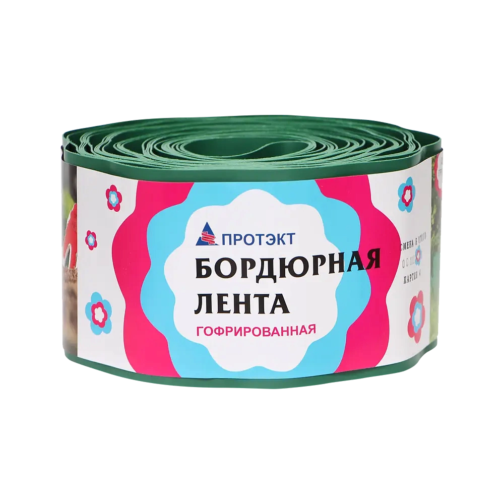 ПРОТЭКТ гофра лента бордюрная декоративная высота 10см цвет хаки - 3 — в интернет-магазине «Ремонт 3000»