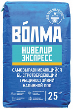ВОЛМА Нивелир Экспресс самовыравнивающийся наливной пол (25кг) — в интернет-магазине «Ремонт 3000»