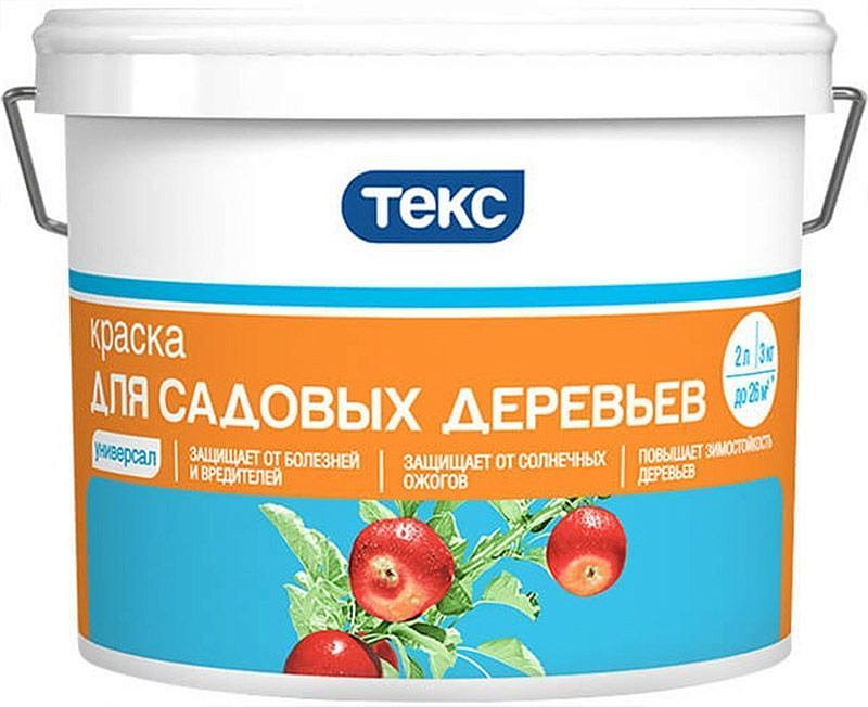 ТЕКС краска для садовых деревьев (3кг) — в интернет-магазине «Ремонт 3000»
