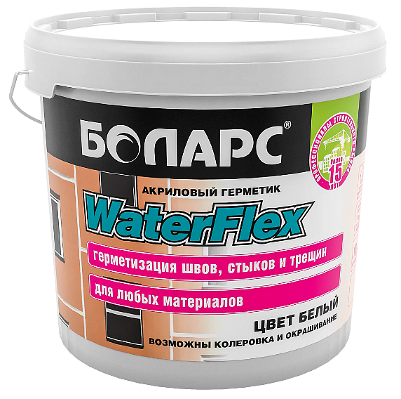 БОЛАРС Вотерфлекс клей-герметик (3кг) — в интернет-магазине «Ремонт 3000»
