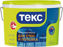 ТЕКС Интерьерная краска водно-дисперсионная (7кг) — в интернет-магазине «Ремонт 3000»