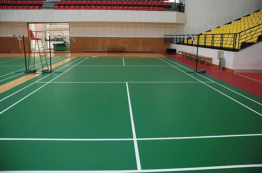 ТАРКЕТТ Омниспортс Экшн 65 Field Green линолеум спортивный (2м) (рулон 41 кв.м) - 1 — в интернет-магазине «Ремонт 3000»