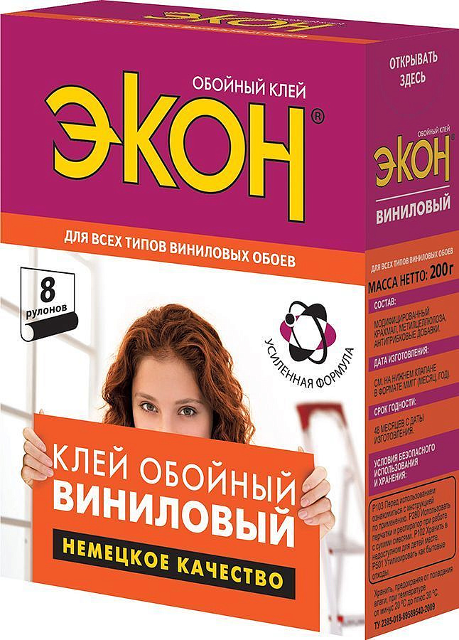 ЭКОН Виниловый клей обойный (200г) — в интернет-магазине «Ремонт 3000»