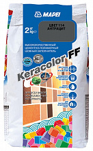 МАПЕЙ Кераколор ФФ затирка для швов №114 антрацит (2кг) — в интернет-магазине «Ремонт 3000»