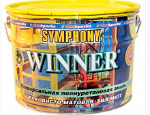 SYMPHONY эмаль виннер база С шелковисто-матовая 9л — в интернет-магазине «Ремонт 3000»