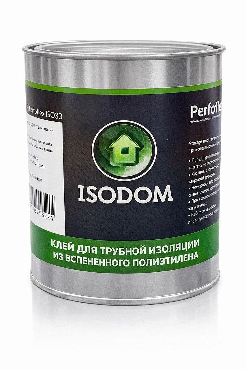 ИСОДОМ клей для теплоизоляции из вспененного п/э (1л) — в интернет-магазине «Ремонт 3000»