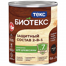 ТЕКС Биотекс антисептик для древесины мореный дуб (0,8л) — в интернет-магазине «Ремонт 3000»