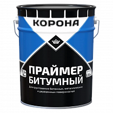 КОРОНА Праймер битумный (16кг) черный — в интернет-магазине «Ремонт 3000»