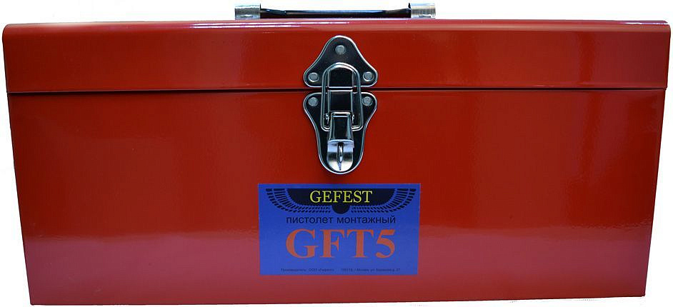 ГЕФЕСТ GFT-5 пистолет монтажный - 1 — в интернет-магазине «Ремонт 3000»