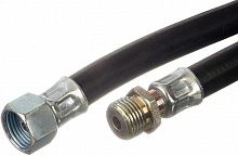 Шланг газовый резиновый 1/2 ВР(г) х 1/2 НР(ш) 120 см черный — в интернет-магазине «Ремонт 3000»
