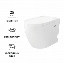 ИДДИС Импульс унитаз приставной белый — в интернет-магазине «Ремонт 3000»