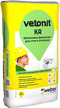 ВЕТОНИТ КР шпатлевка финишная (5кг) — в интернет-магазине «Ремонт 3000»
