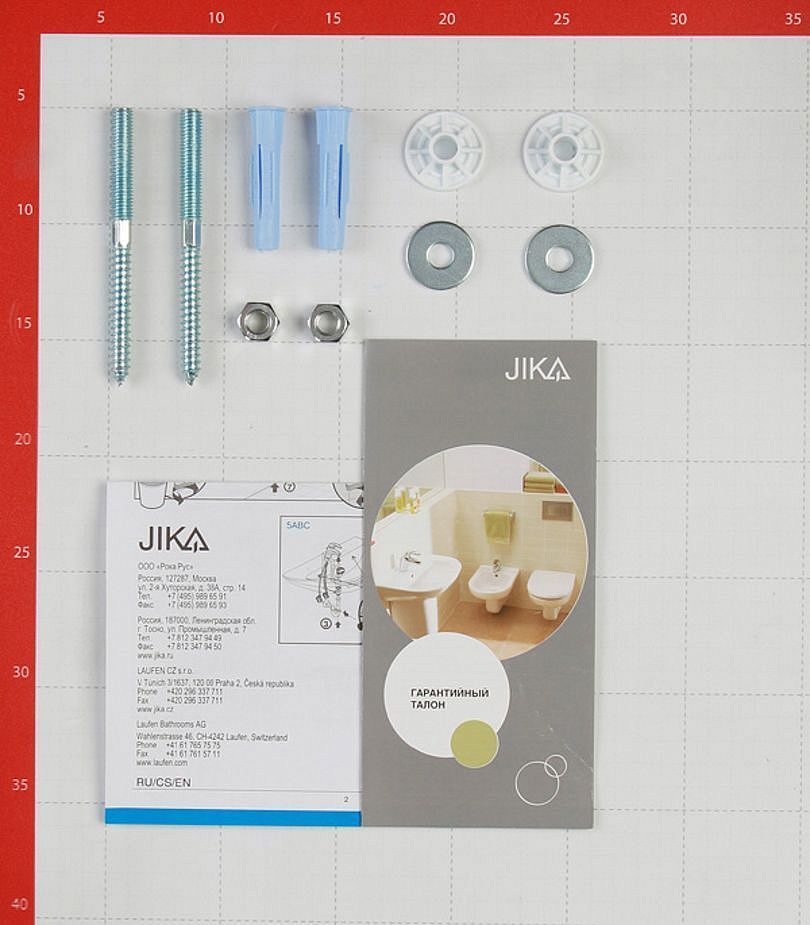 JIKA Lyra раковина-мини 400мм белая - 3 — в интернет-магазине «Ремонт 3000»