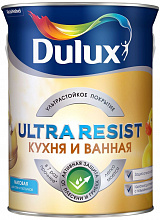 ЛЮКСИУМ (ДЮЛАКС) Ultra Resist Кухня и ванная база BW белая краска матовая (2,5л) — в интернет-магазине «Ремонт 3000»