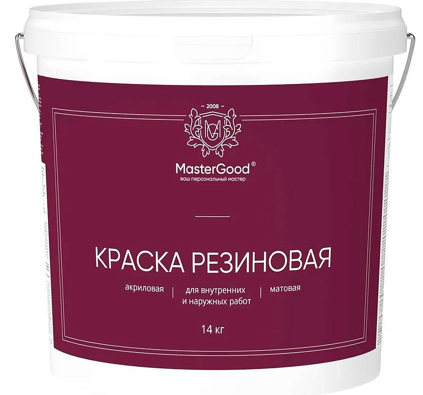 НЕОМИД Мастер Гуд краска резиновая (14кг) зеленая RAL6005 — в интернет-магазине «Ремонт 3000»