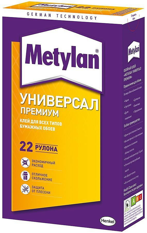 МЕТИЛАН Универсал Премиум клей обойный (500г) — в интернет-магазине «Ремонт 3000»