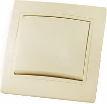 ТАЙМЫР SQ1814-0101 выключатель одноклавишный с/у слоновая кость — в интернет-магазине «Ремонт 3000»