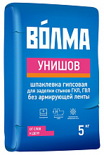 ВОЛМА Унишов шпатлевка гипсовая высокопрочная (5кг) — в интернет-магазине «Ремонт 3000»