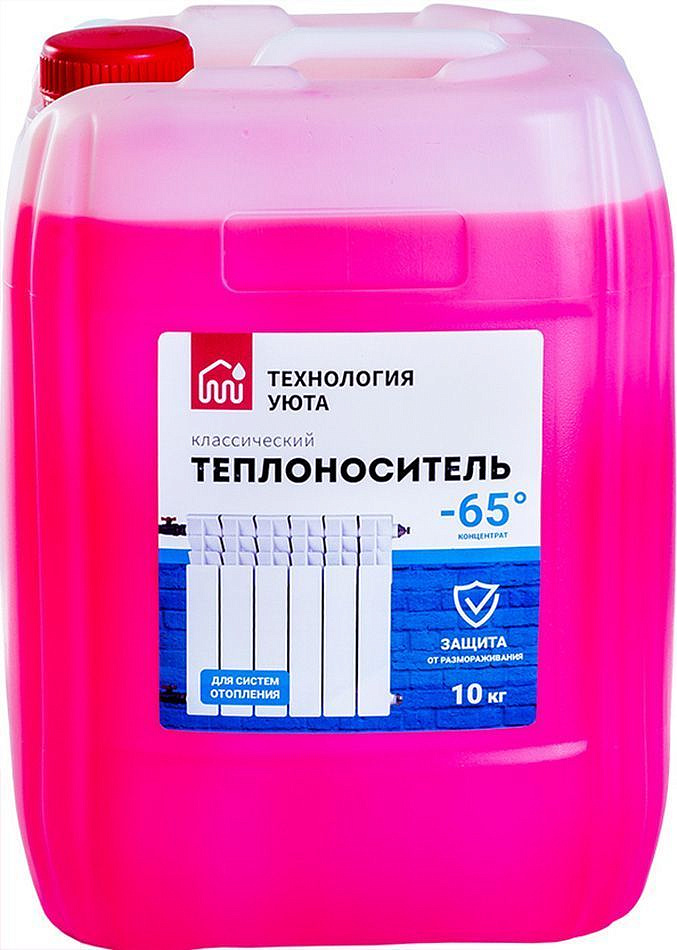 ТЕХНОЛОГИЯ УЮТА теплоноситель этиленгликоль -65С (10кг) — в интернет-магазине «Ремонт 3000»