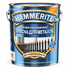 ТОПГРЕЙД / ХАММЕРАЙТ краска по ржавчине белая RAL 9003 глянцевая (5л) — в интернет-магазине «Ремонт 3000»