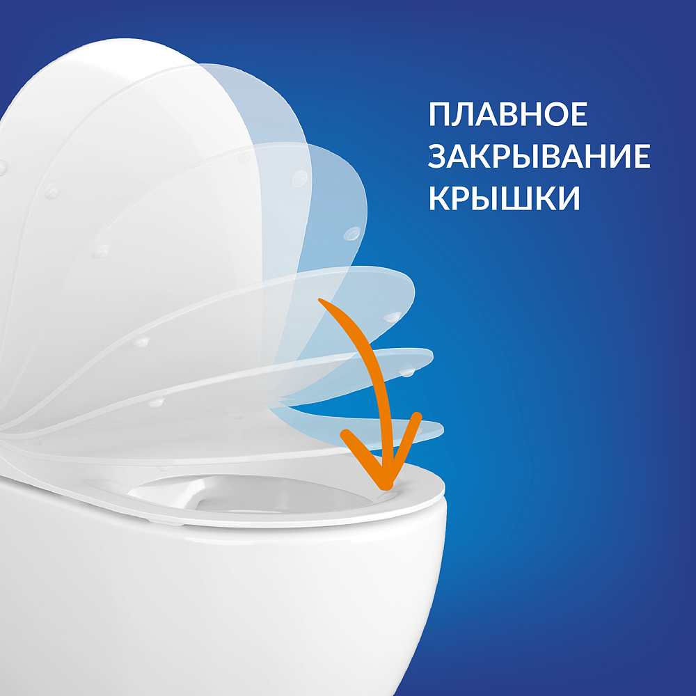 ЦЕРСАНИТ Сити унитаз подвесной белый - 3 — в интернет-магазине «Ремонт 3000»