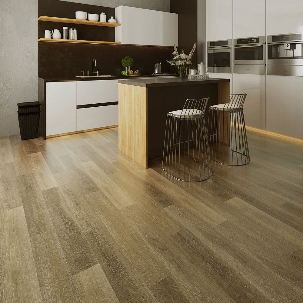 SPC плитка Grigio Sole класс 34 4мм 3.069м² - 1 — в интернет-магазине «Ремонт 3000»