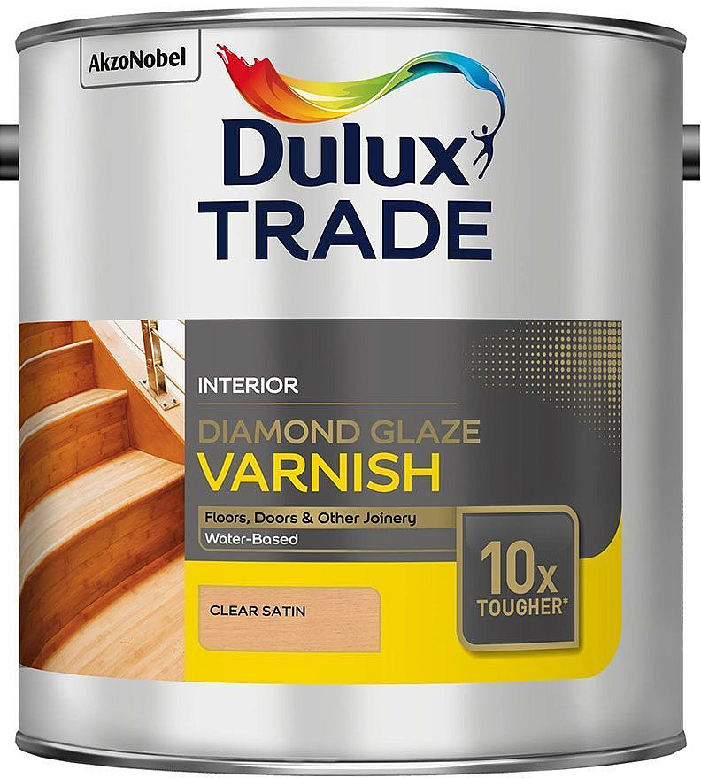 DULUX Diamond Glaze 90 лак паркетный водный глянцевый (5л) — в интернет-магазине «Ремонт 3000»