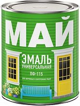 ЯРОСЛАВСКИЕ КРАСКИ Май эмаль ПФ-115 черная глянцевая (0,8кг) — в интернет-магазине «Ремонт 3000»