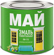 ЯРОСЛАВСКИЕ КРАСКИ Май эмаль ПФ-115 красная глянцевая (1,9кг) — в интернет-магазине «Ремонт 3000»